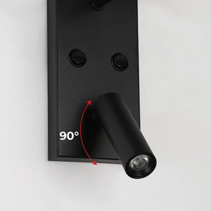 Pack x 2 - Aplique de pared para lectura con foco LED "NOAH" - 3,4W (16)