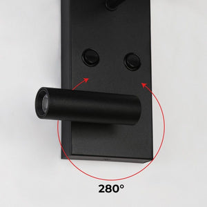 Pack x 2 - Aplique de pared para lectura con foco LED "NOAH" - 3,4W (18)