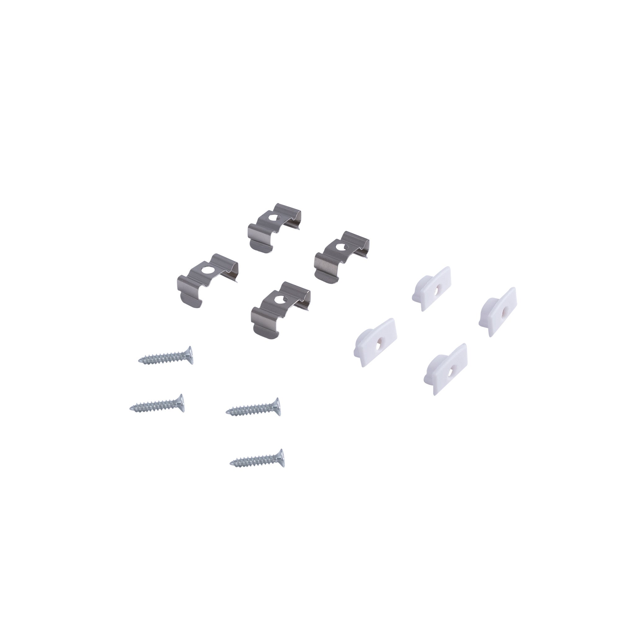 Perfil tira LED superficie - 17x8mm - Kit completo - 2 metros (14)