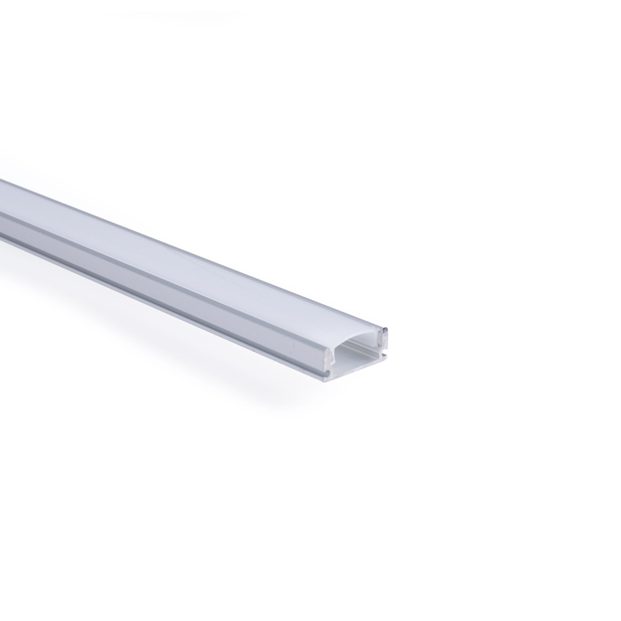 Perfil tira LED superficie - 17x8mm - Kit completo - 2 metros (25)