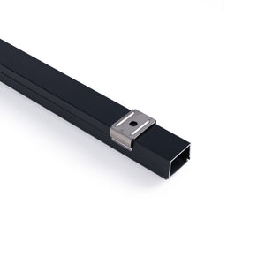 Perfil de aluminio para tira LED con difusor - Superficie - Kit completo - 18 x13mm - Tira LED ≤ 15 mm - 2 metros (25)