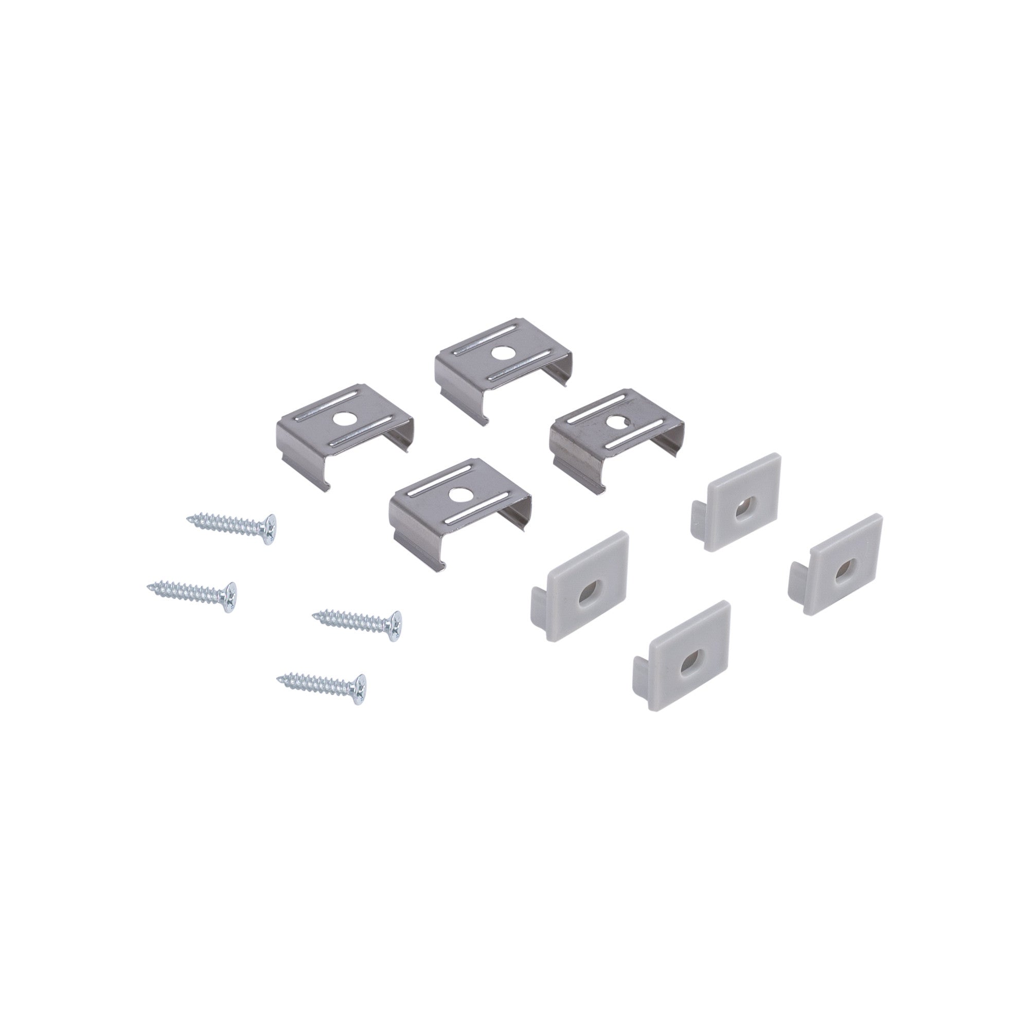 Perfil de aluminio para tira LED con difusor - Superficie - Kit completo - 18 x13mm - Tira LED ≤ 15 mm - 2 metros (35)