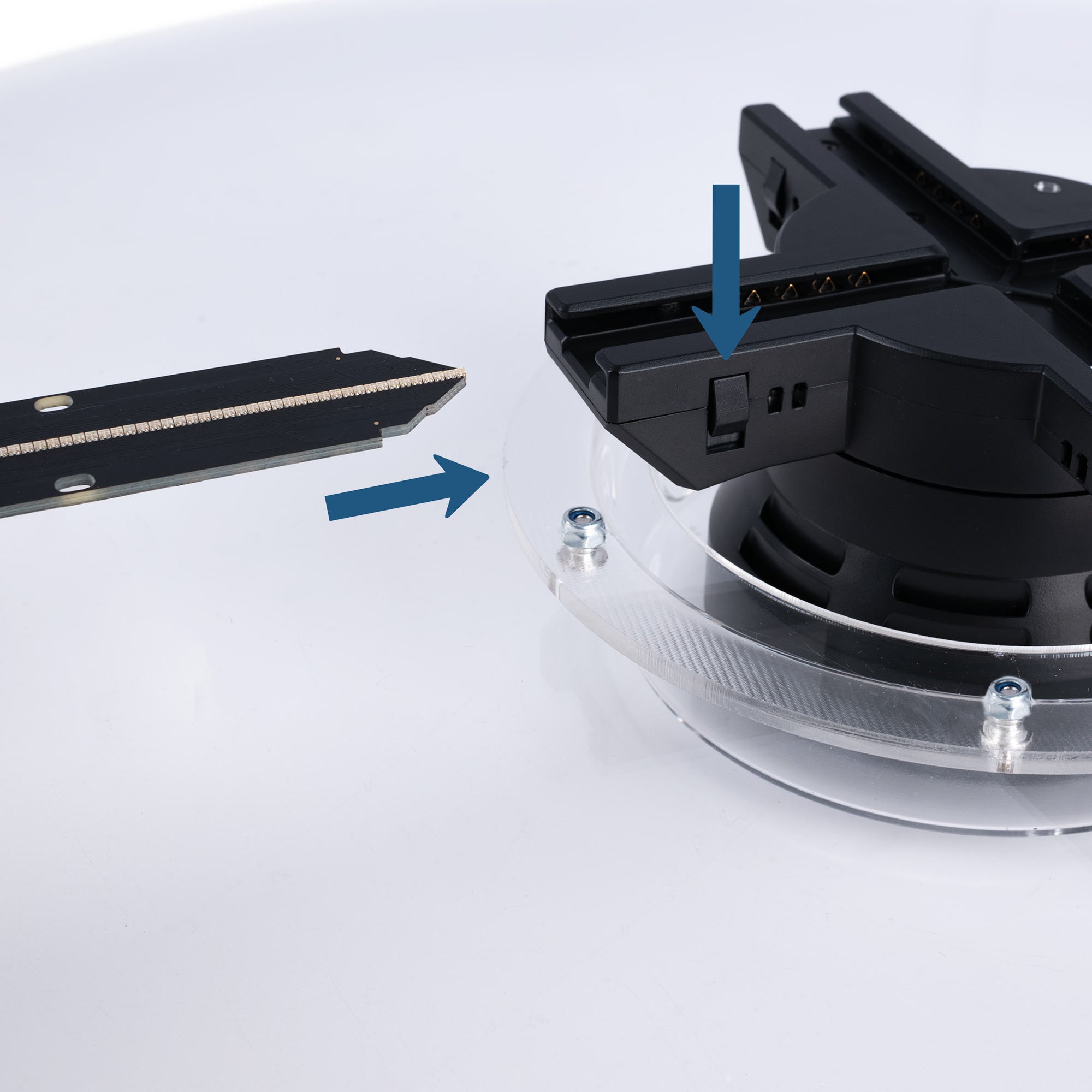 Ventilador holográfico en 3D de mesa - Ø 52cm - 72W (17)