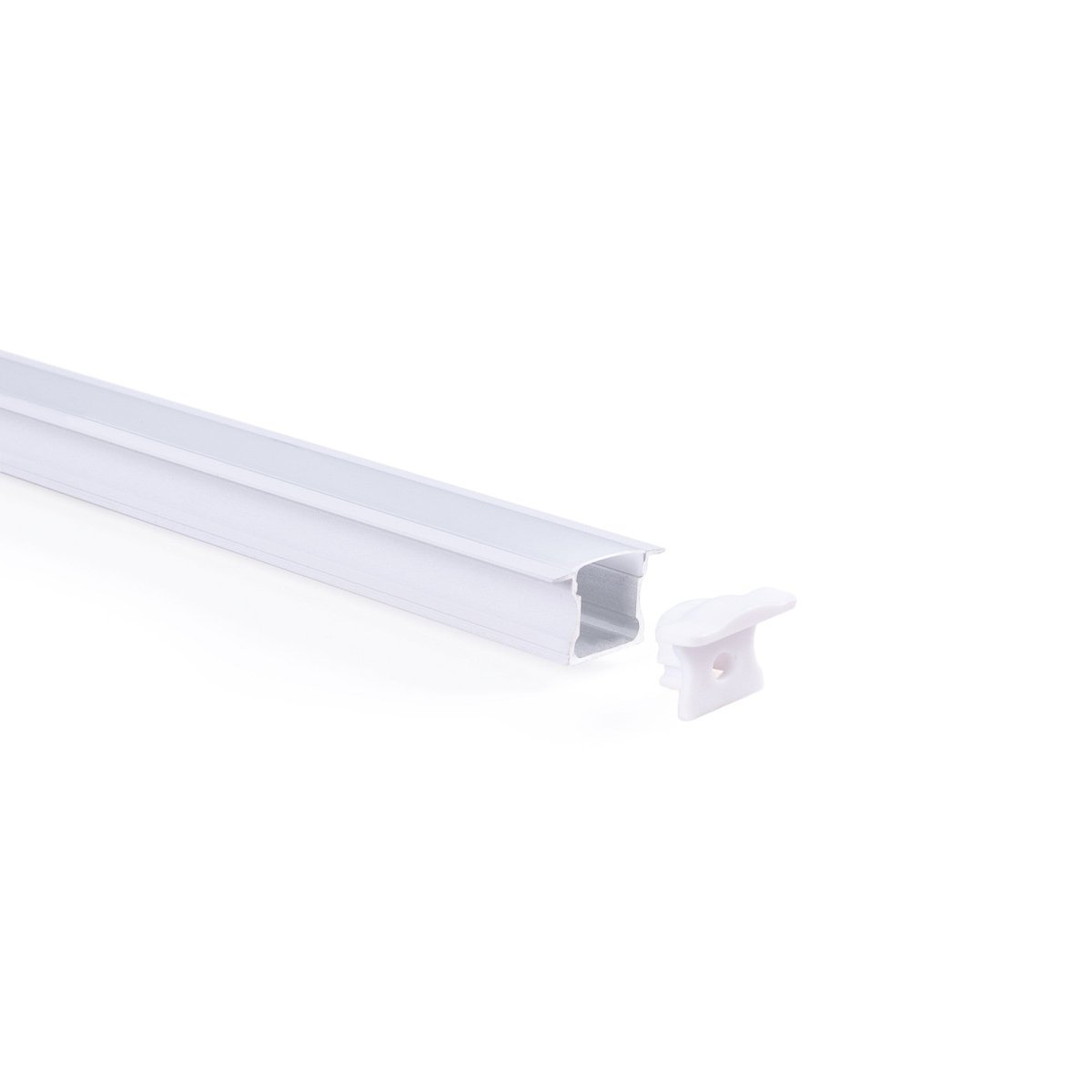 Perfil tira LED empotrable - 25x14mm - Kit completo - 2 metros - Barcelona Led-
