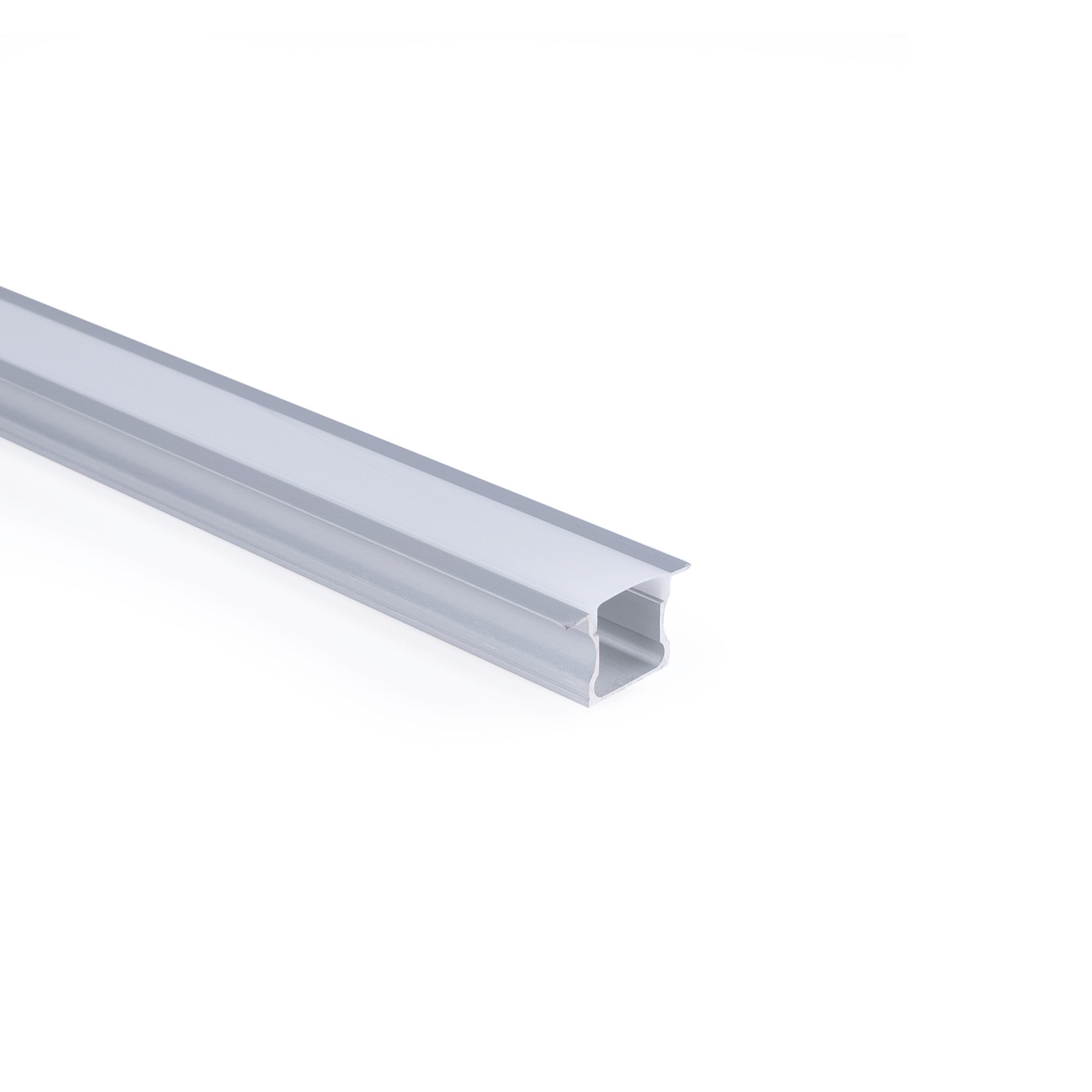 Perfil tira LED empotrable - 25x14mm - Kit completo - 2 metros (26)