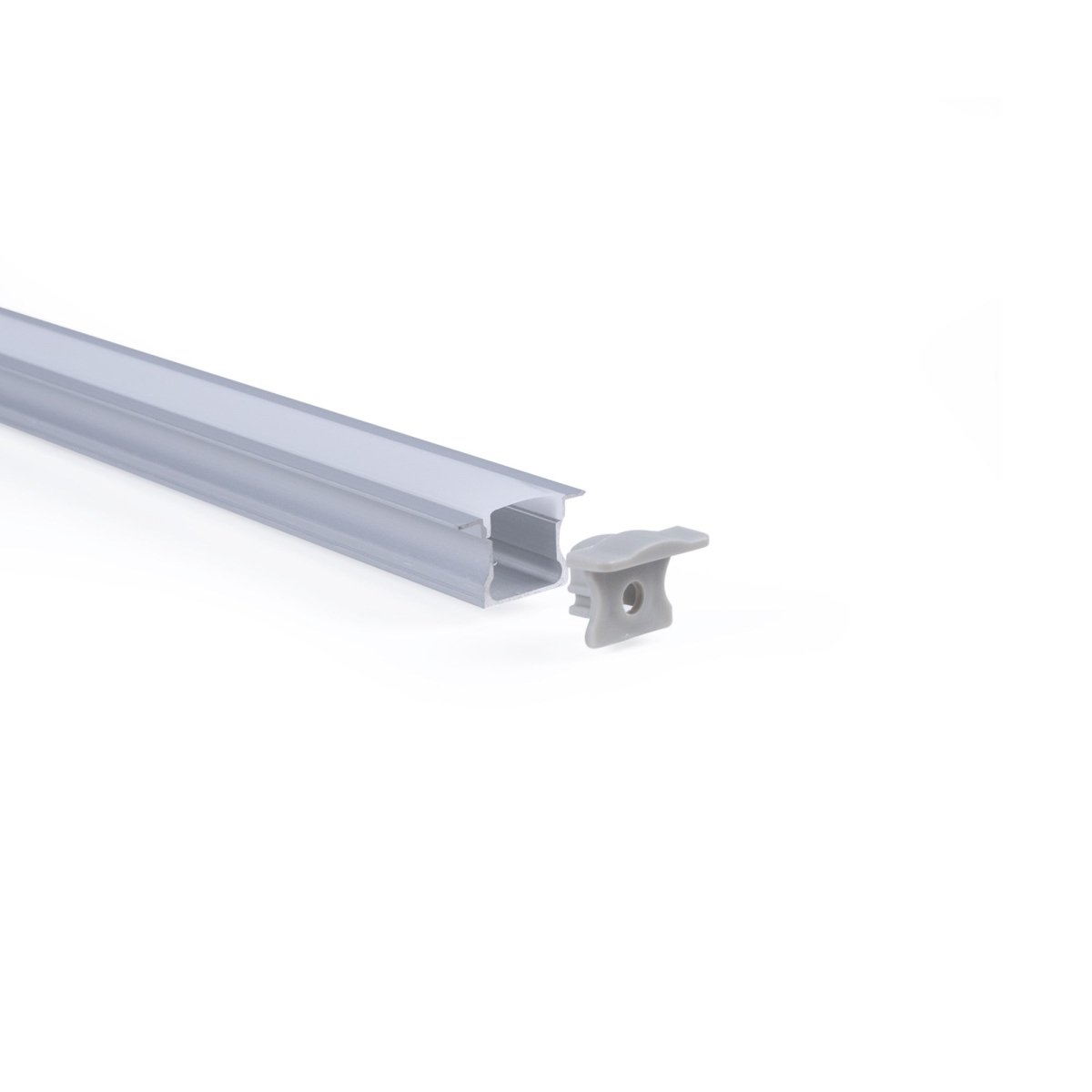 Perfil tira LED empotrable - 25x14mm - Kit completo - 2 metros - Barcelona Led-