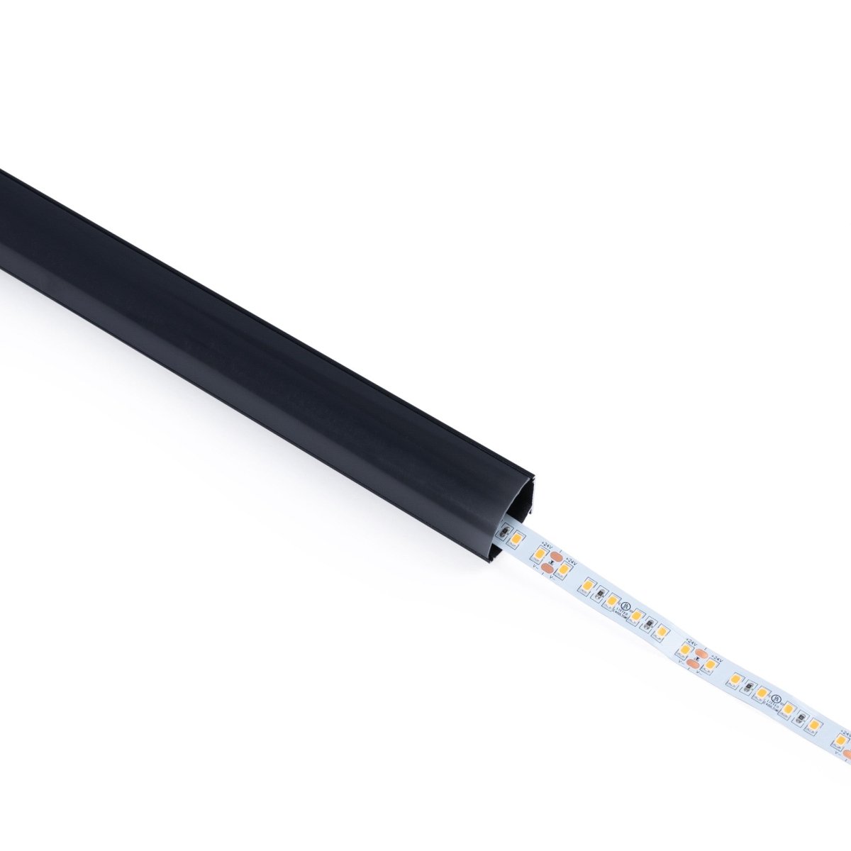 Perfil de aluminio de superficie para esquinas - Con difusor - Kit completo - 20x20mm - Tira LED hasta 10mm - 2 metros - Barcelona Led-