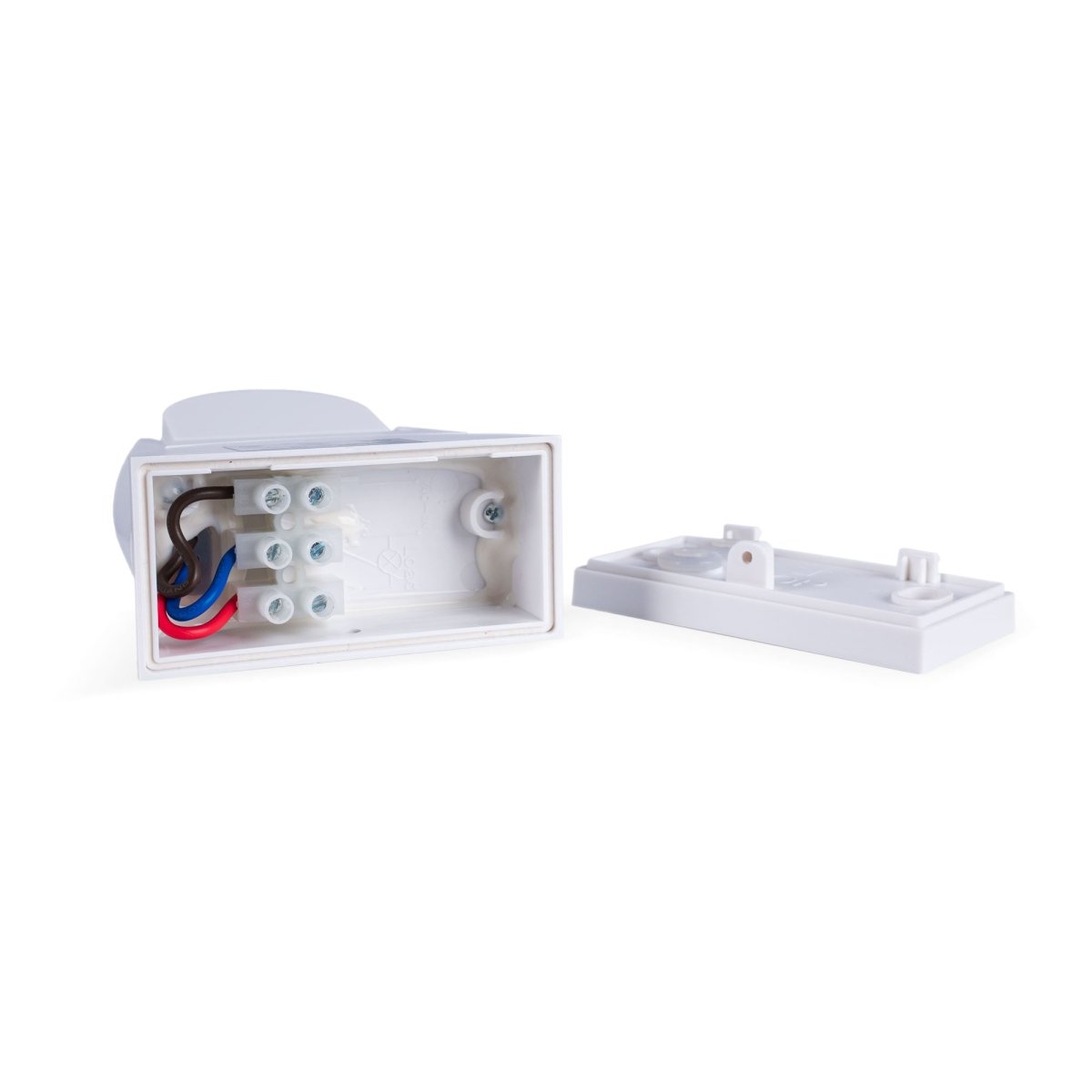 Sensor de movimiento PIR de superficie 180°- IP54 - Barcelona Led-