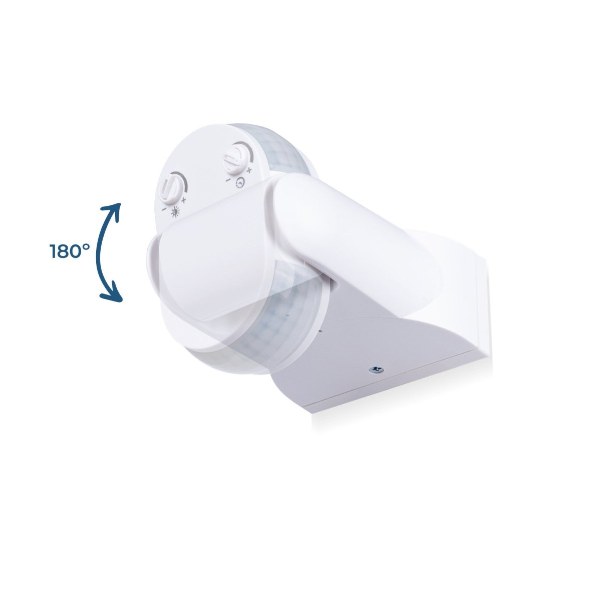 Sensor de movimiento PIR de superficie 180°- IP54 - Barcelona Led-