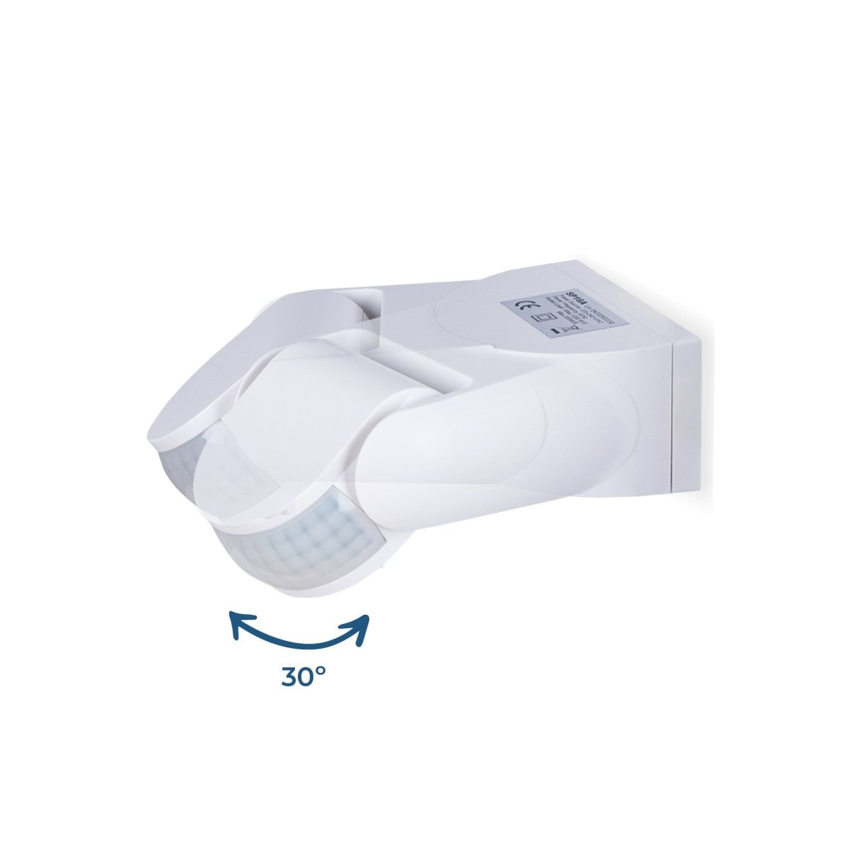 Sensor de movimiento PIR de superficie 180°- IP54 - Barcelona Led-