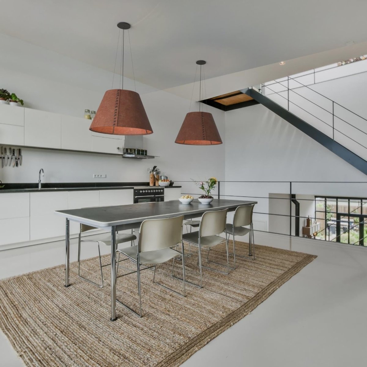 Lámpara acústica colgante "Gandal 70" - ø 70cm - Barcelona Led-Decoración