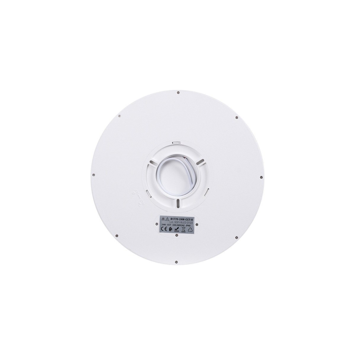 Plafón LED techo circular CCT 24W - IP40 - Barcelona Led-