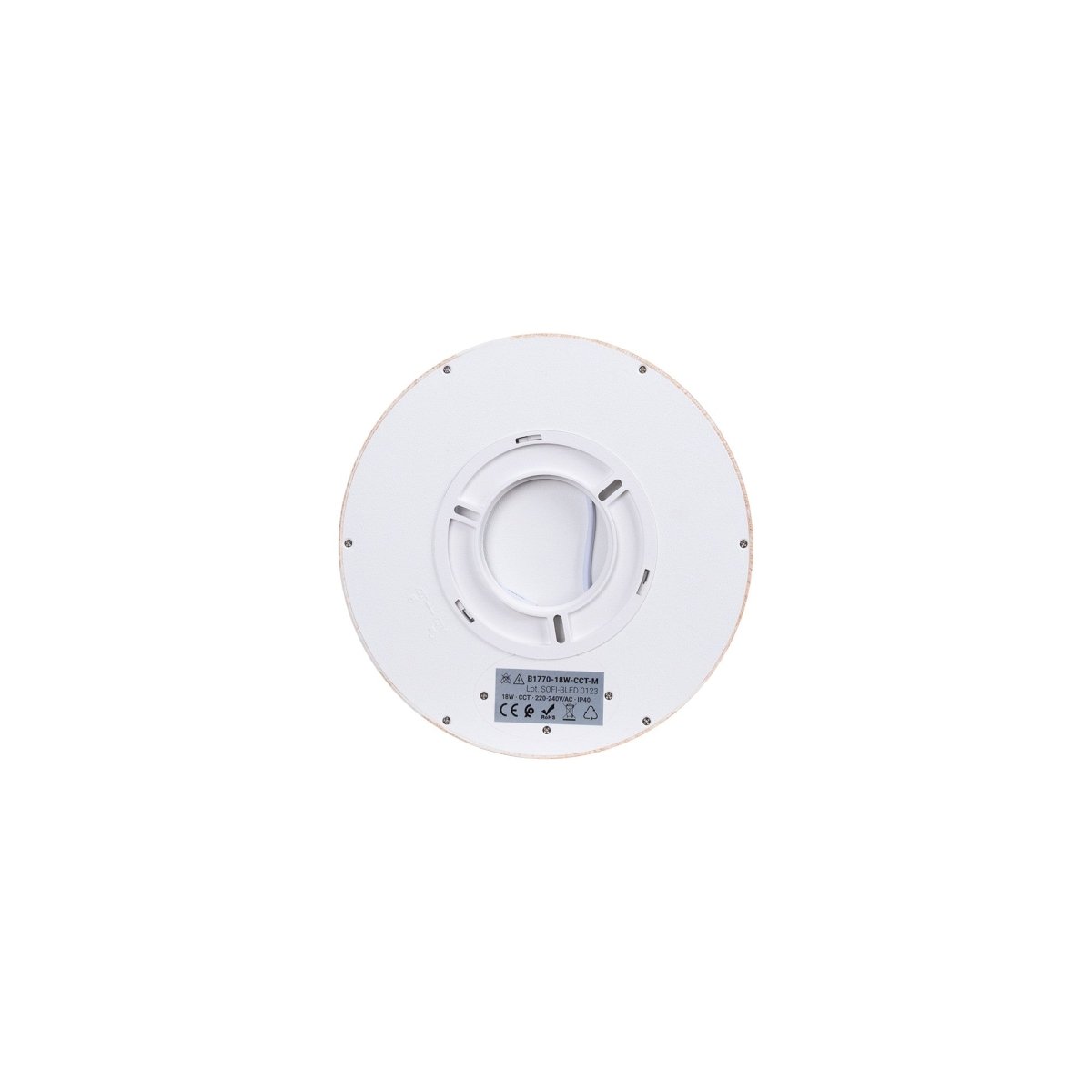 Plafón LED techo circular CCT 18W - IP40 - Barcelona Led-