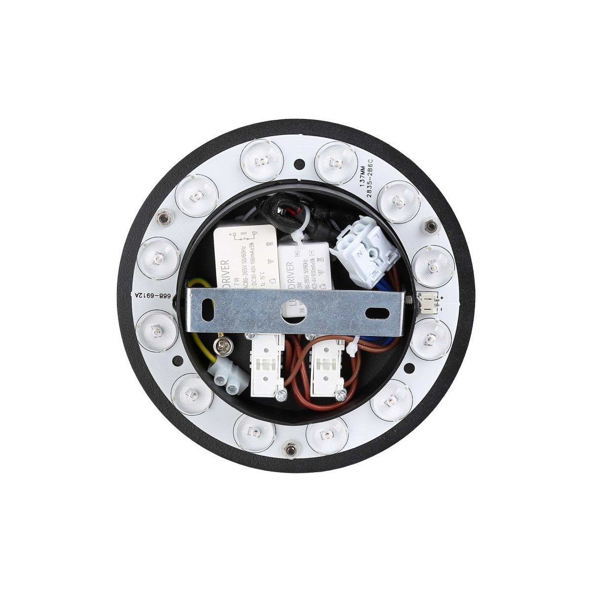 Aplique de pared para lectura "Quart" - Doble función - 3W+6W (15)
