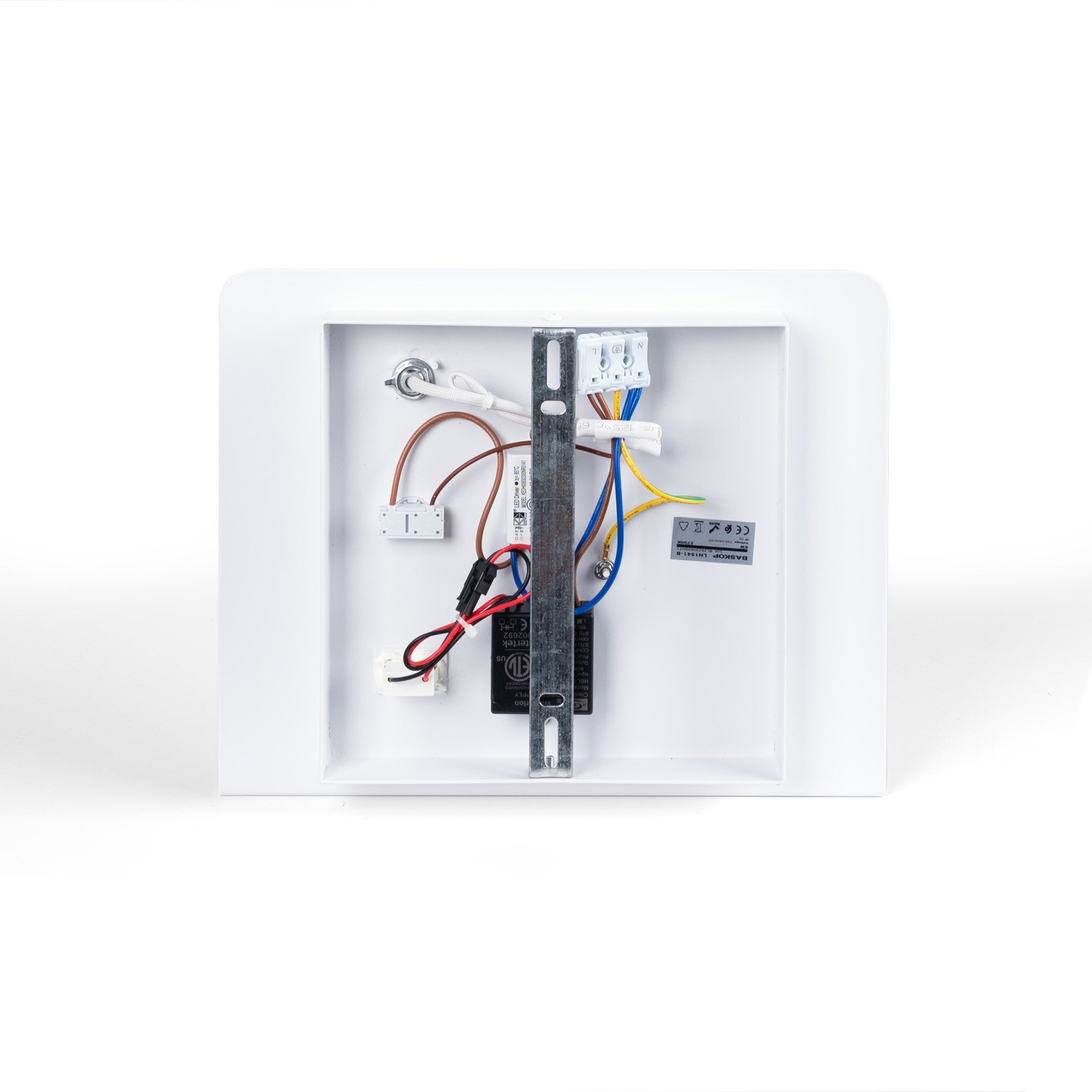 Aplique de pared para lectura con puerto USB y USBC "BASKOP" - 6W - Lado Izquierdo (15)