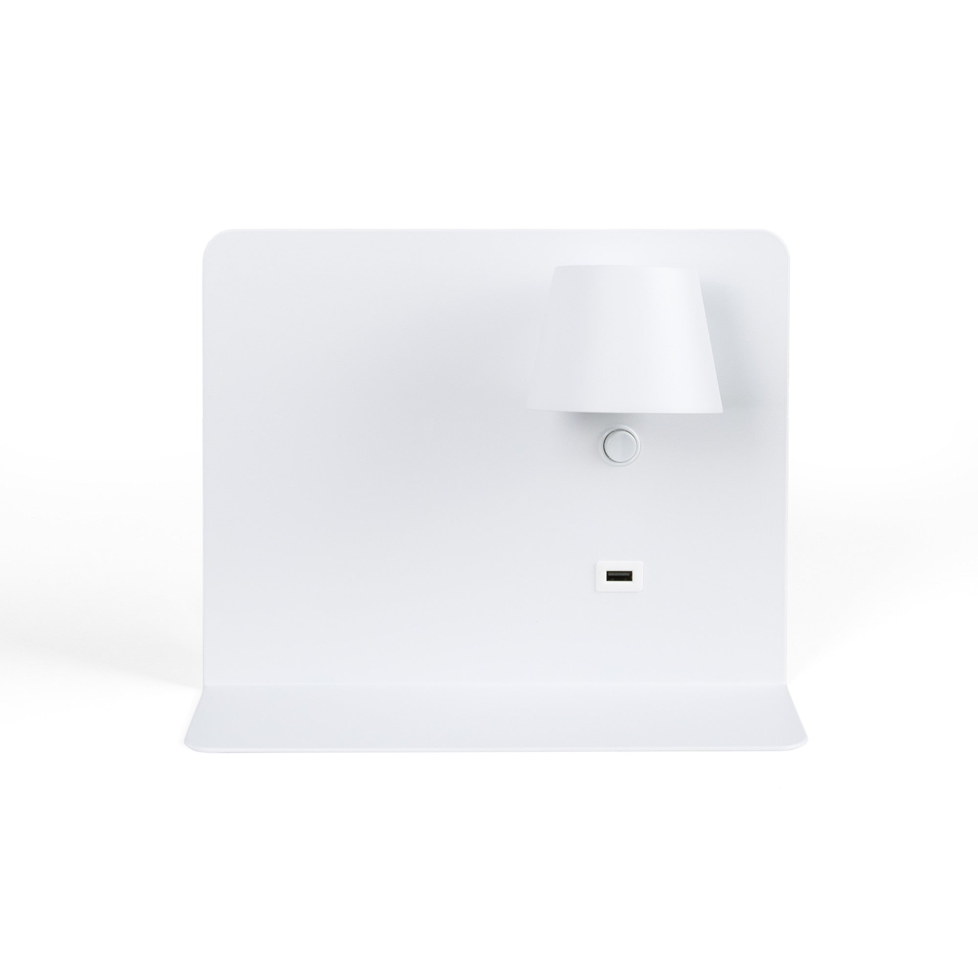 Aplique de pared para lectura con puerto USB "BASKOP" - 6W - Luz derecha (32)