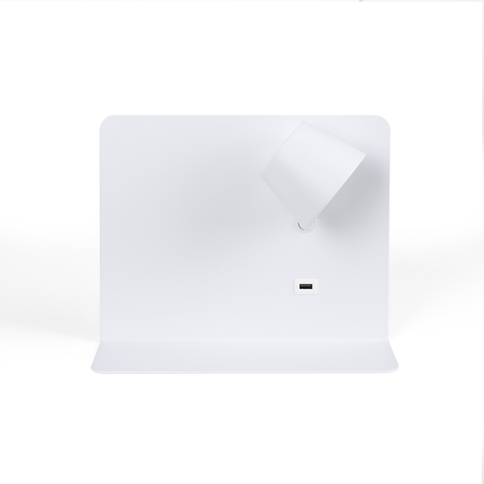Aplique de pared para lectura con puerto USB "BASKOP" - 6W - Luz derecha (33)
