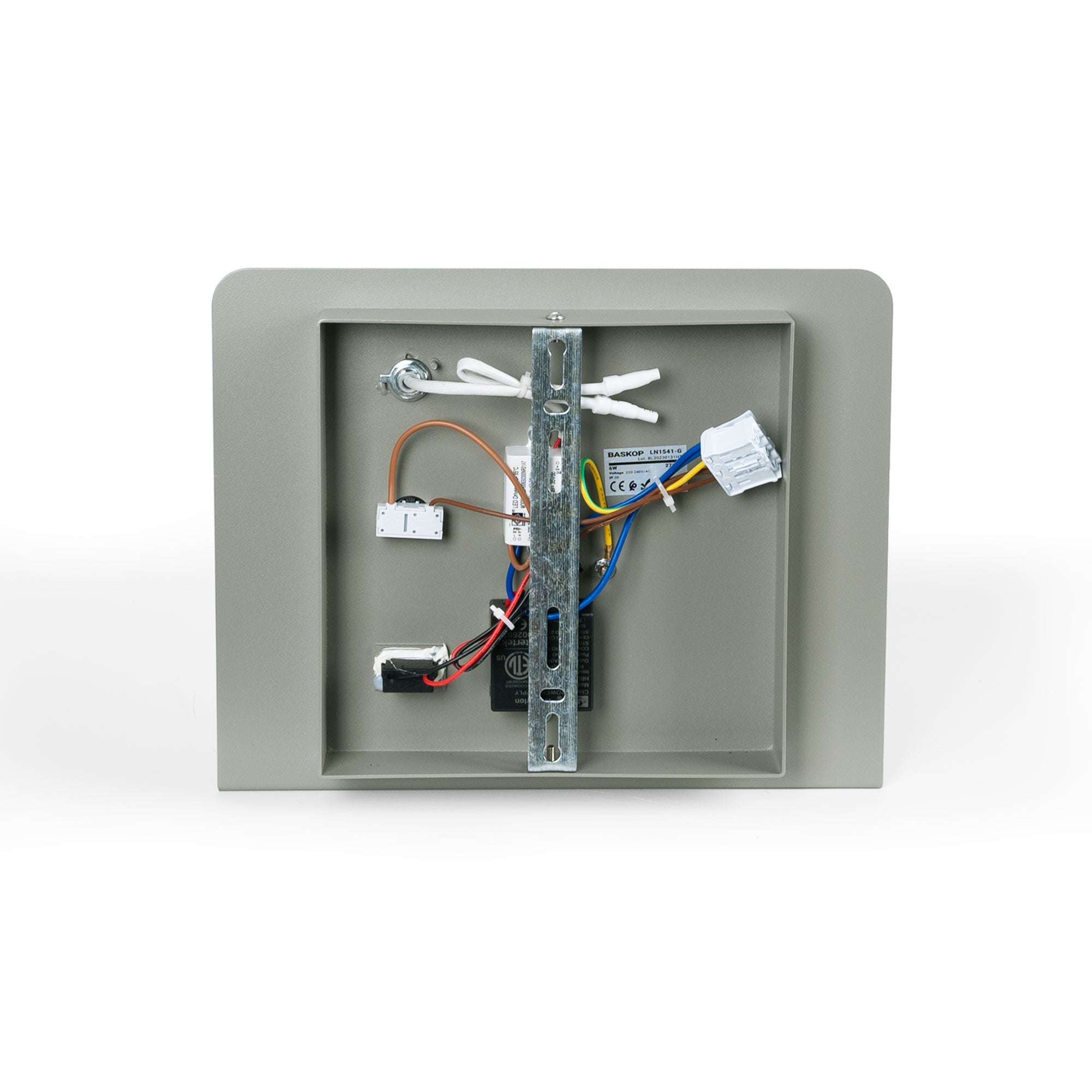 Aplique de pared para lectura con puerto USB y USBC "BASKOP" - 6W - Lado Izquierdo (24)