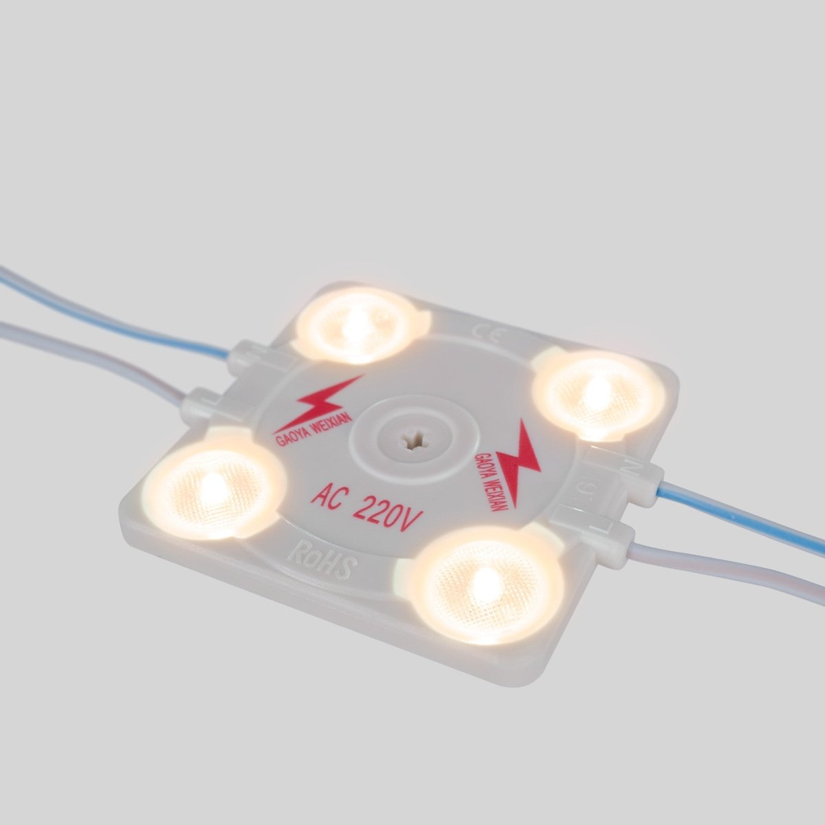 Módulo LED cuadrado para rótulos - 3.6W - 220V AC - IP65 - 165º - Barcelona Led-