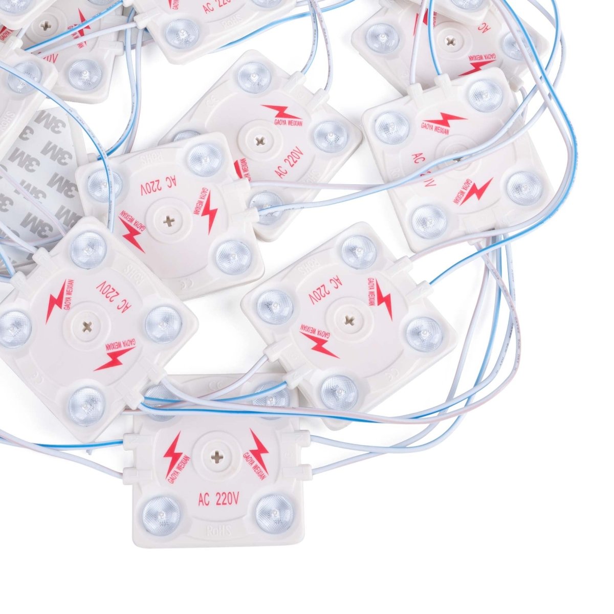 Módulo LED cuadrado para rótulos - 3.6W - 220V AC - IP65 - 165º - Barcelona Led-