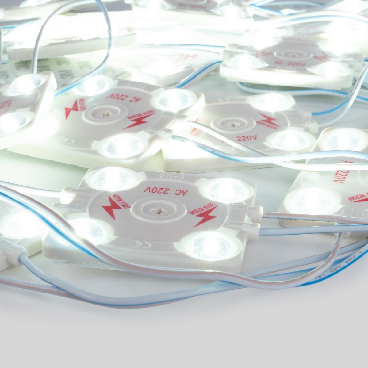 Módulo LED cuadrado para rótulos - 3.6W - 220V AC - IP65 - 165º - Barcelona Led-