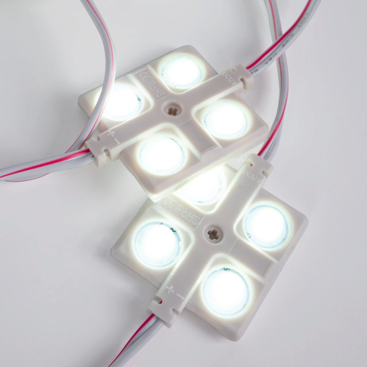 Módulo LED cuadrado para rótulos - 2W - 12V - IP65 - 160º - Barcelona Led-