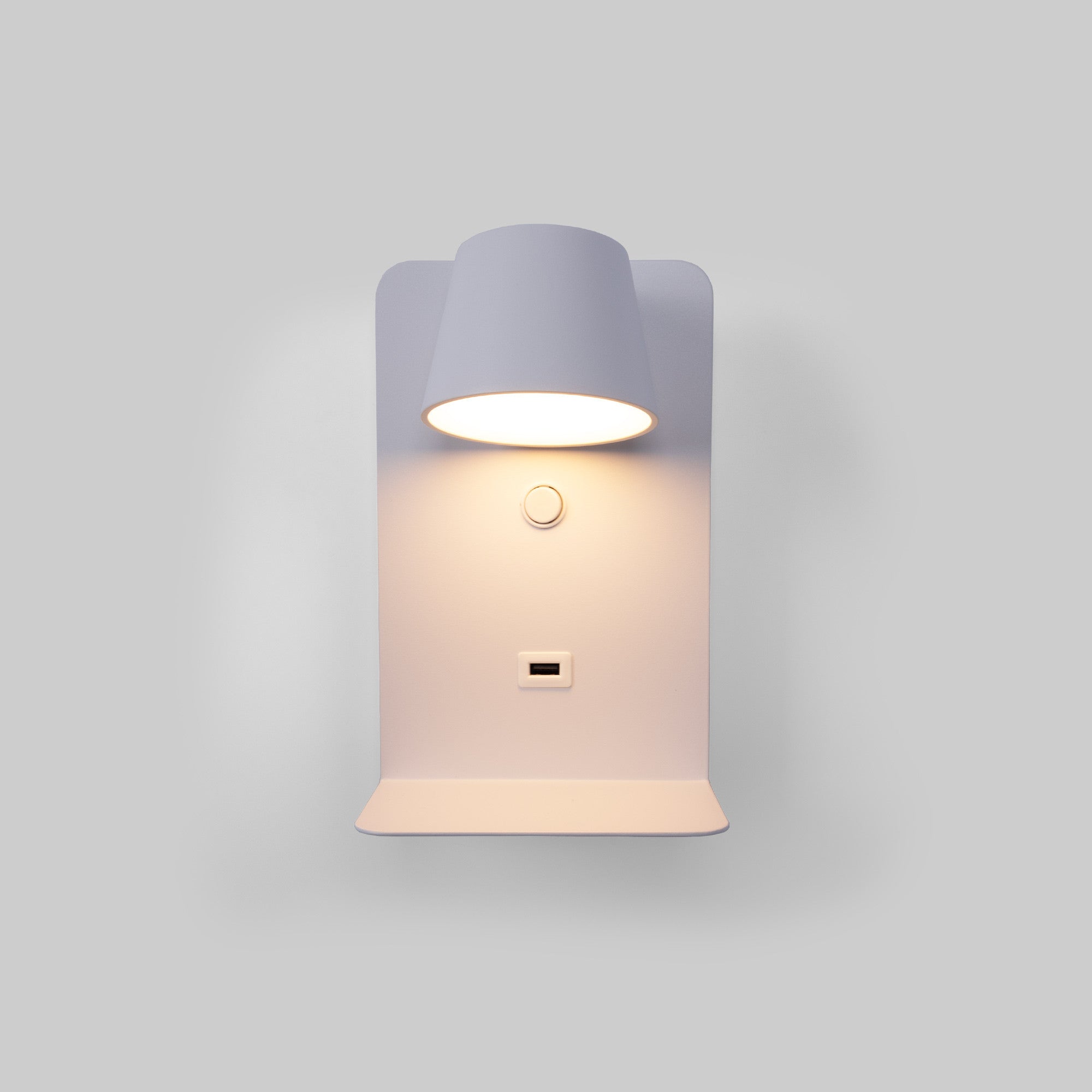 Pack x 2 - Aplique de pared para lectura con puerto USB "BASKOP" - 6W - Diseño vertical (29)