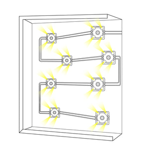 Módulo LED cuadrado para rótulos - 3.6W - 220V AC - IP65 - 165º - 6000K (14)
