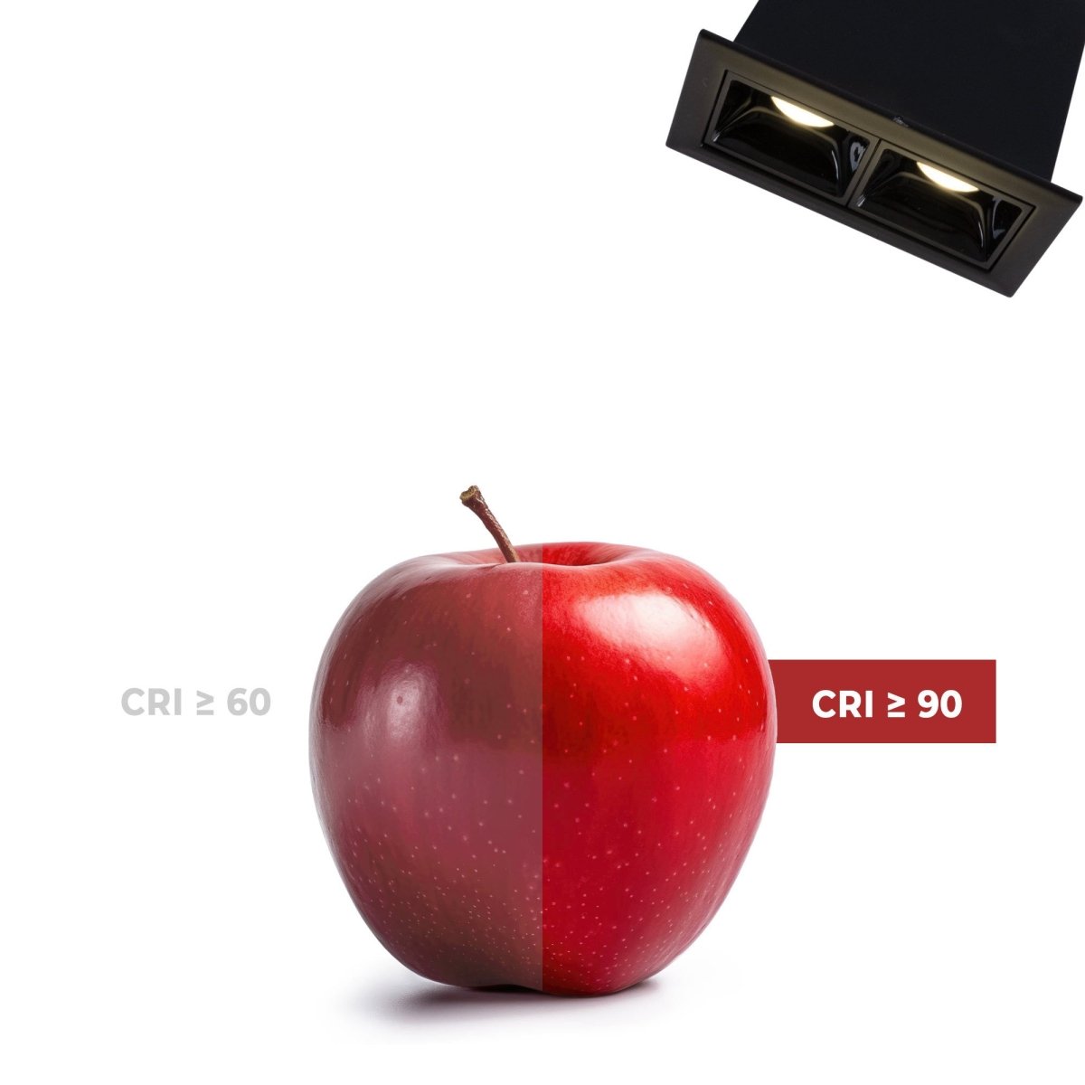 Foco lineal LED empotrable 4W - UGR18 - CRI90 - Chip OSRAM - Barcelona Led-