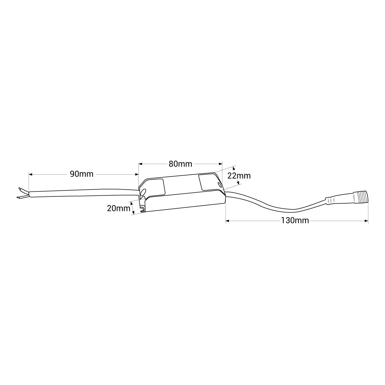 Foco lineal LED empotrable 2W - UGR18 - CRI90 - Chip OSRAM (51)