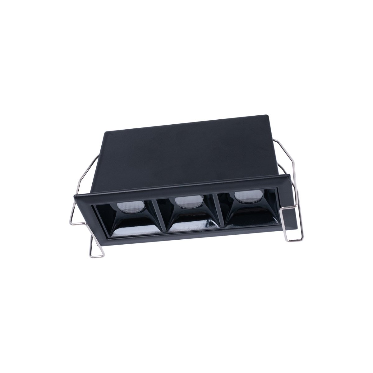Foco lineal LED empotrable triple 6W - UGR18 - CRI90 - Chip OSRAM - Barcelona Led-