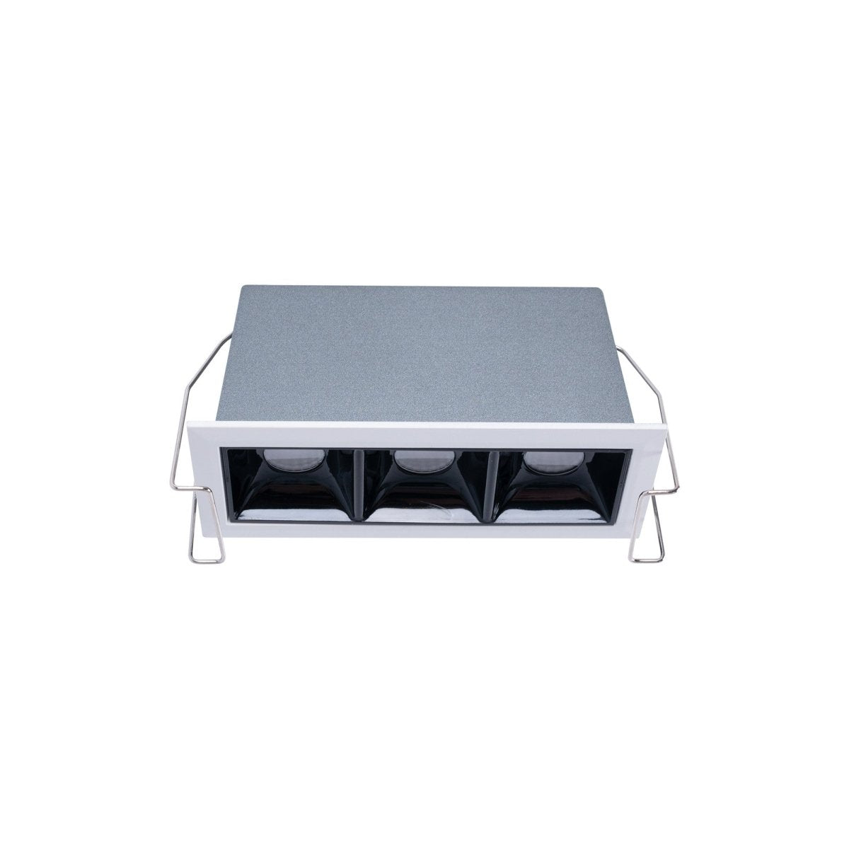 Foco lineal LED empotrable triple 6W - UGR18 - CRI90 - Chip OSRAM - Barcelona Led-