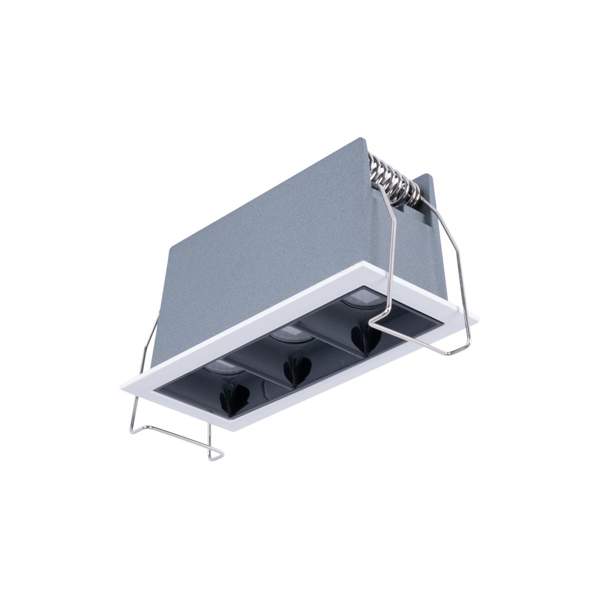 Foco lineal LED empotrable triple 6W - UGR18 - CRI90 - Chip OSRAM - Barcelona Led-