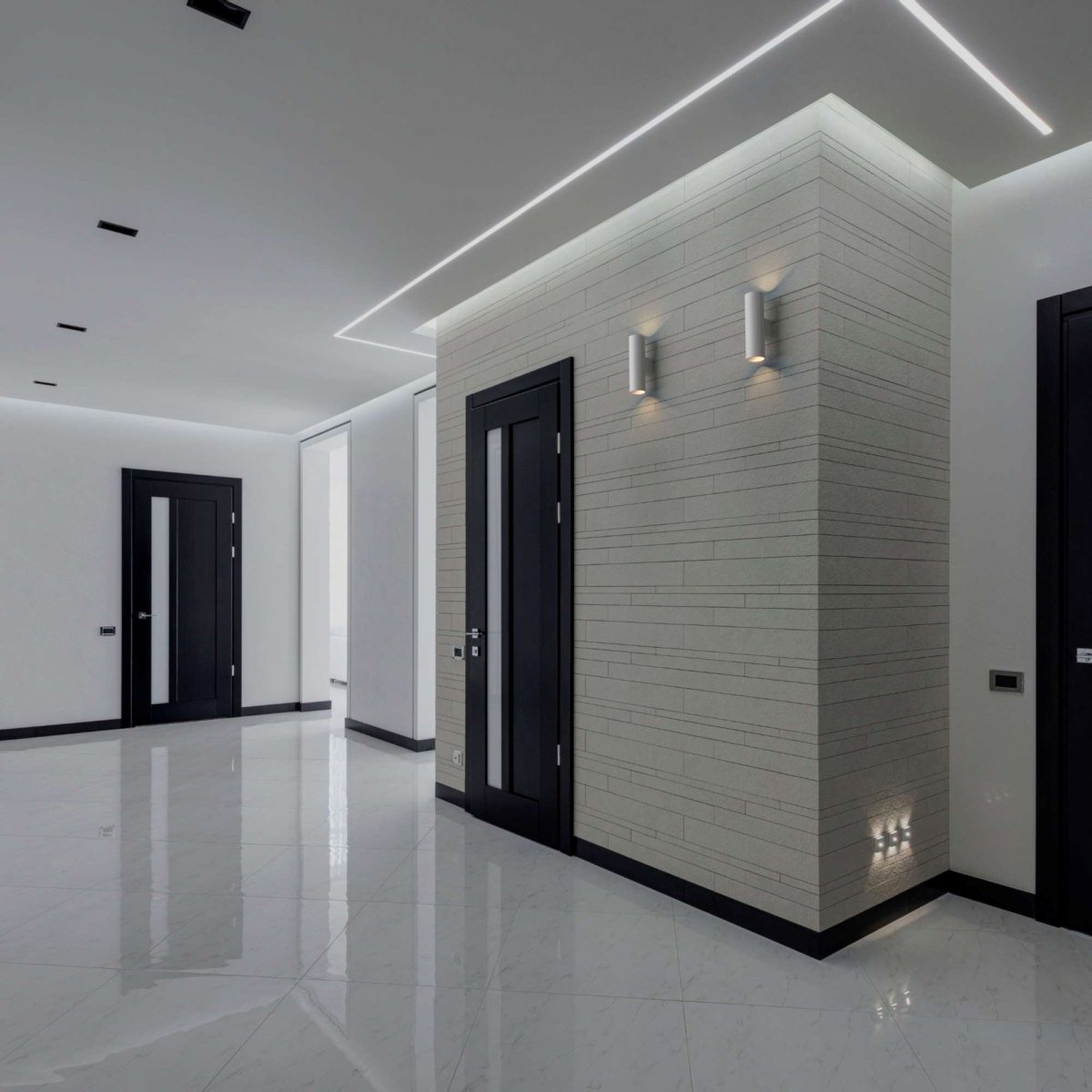 Aplique de pared "UP and Down" GU10 50Wx2 - Barcelona Led-Decoración