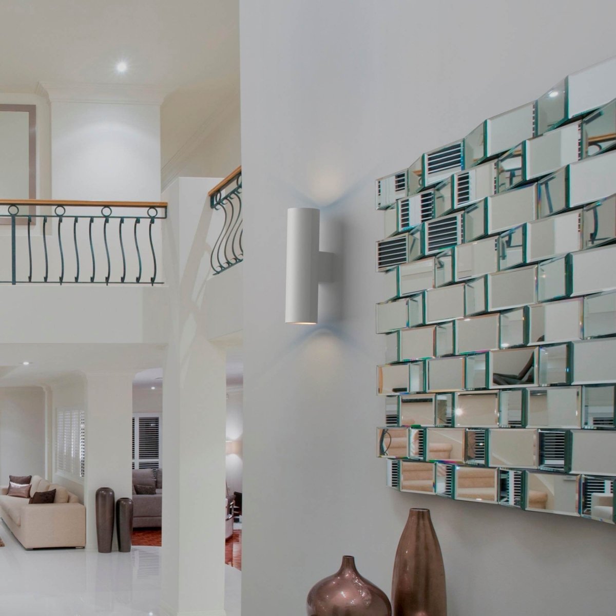 Aplique de pared "UP and Down" GU10 50Wx2 - Barcelona Led-Decoración