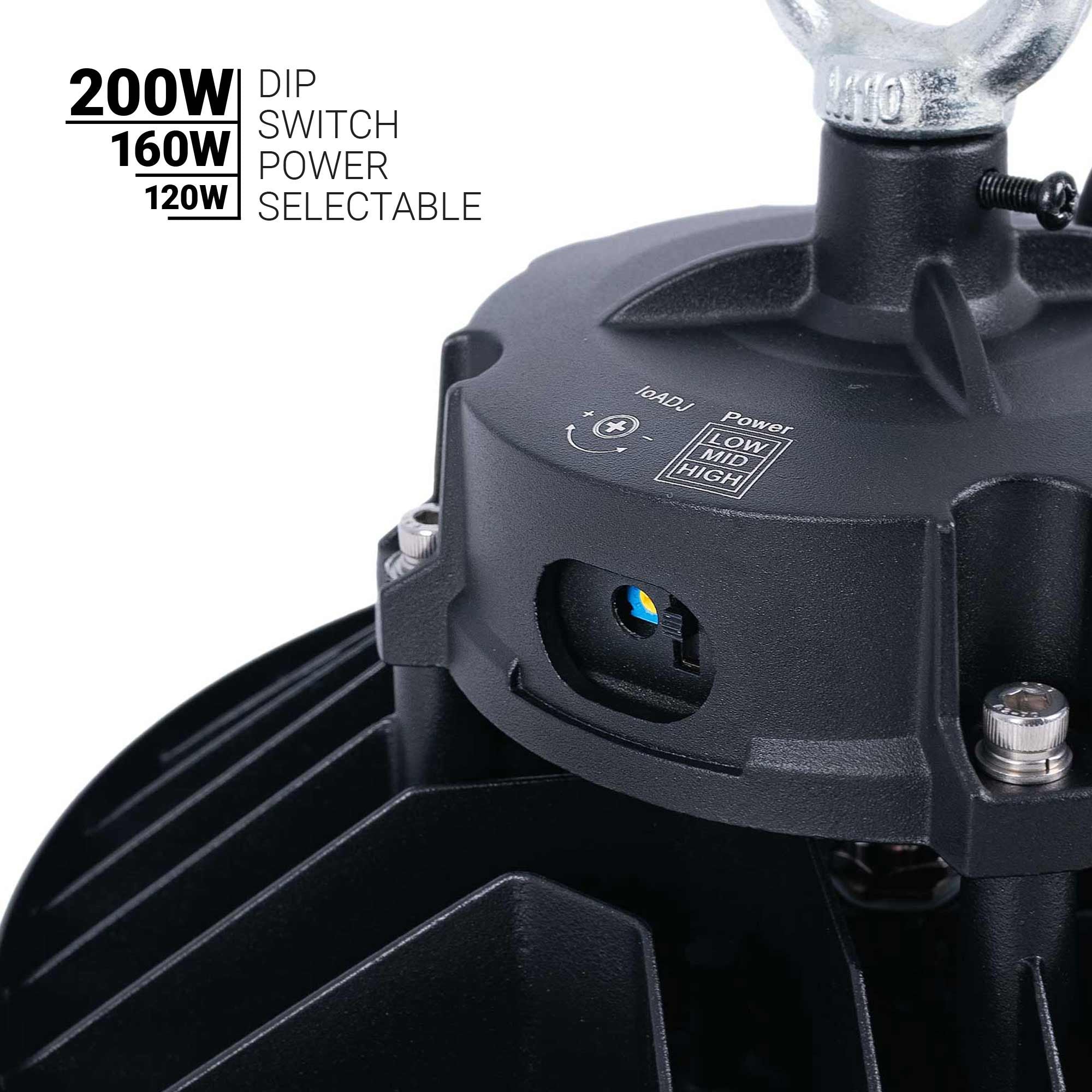 Campana LED industrial - 200W - PHILIPS Lumileds - Driver LIFUD - 5000K - IP65 - 7 años garantía (10)