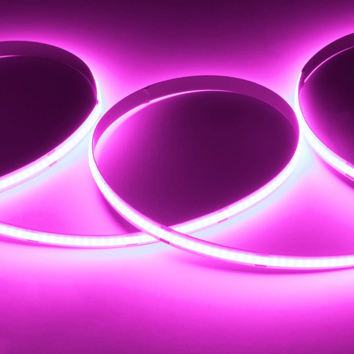 Tira LED COB 24V DC - 12W/m - Colores - 8mm - IP20 - Rollo de 5 metros - Corte cada 4cm - Barcelona Led-