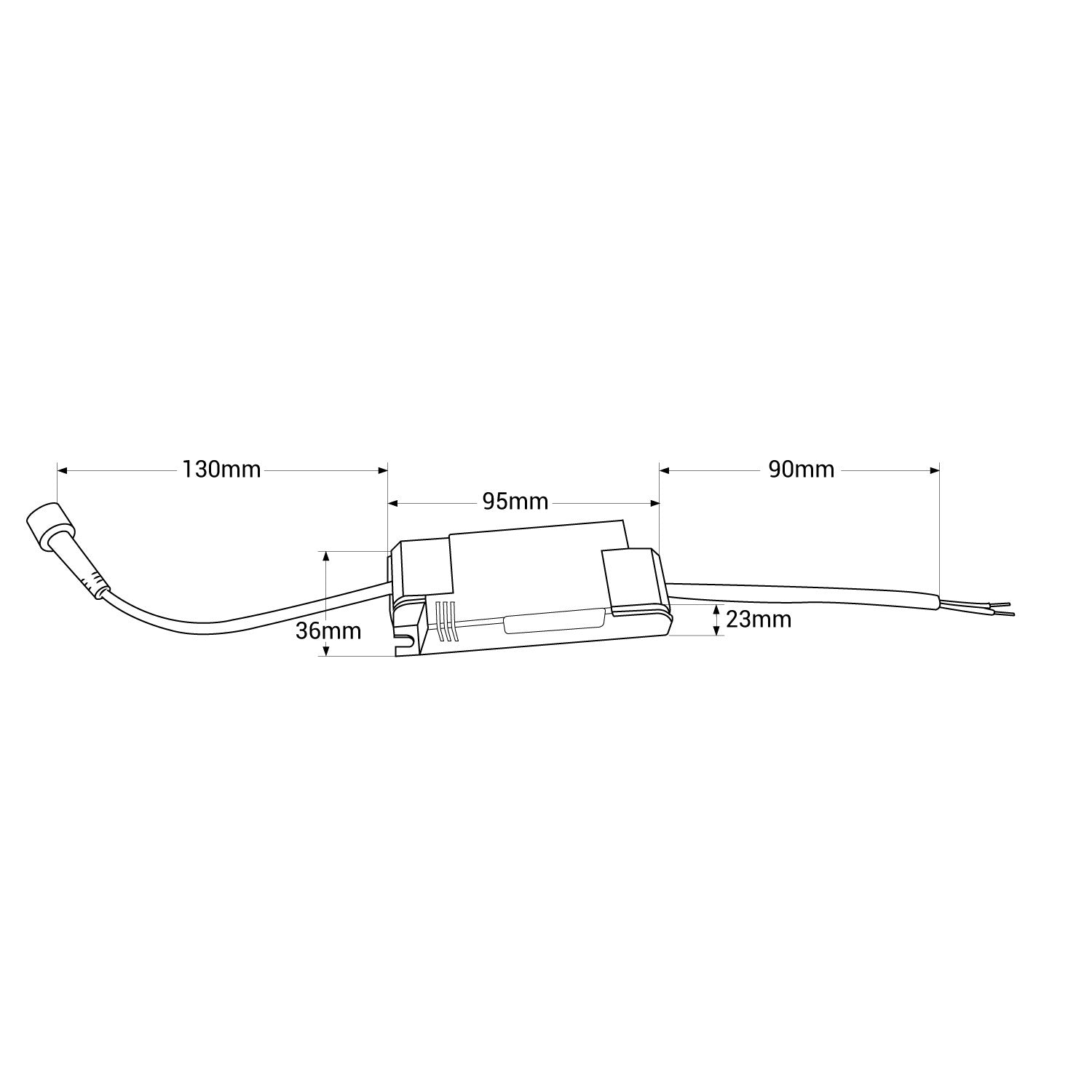 Foco lineal LED trimless / integración - 20W - UGR18 - CRI90 (2)