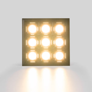 Downlight LED cuadrado empotrable 18W - 9 Focos - UGR18 - CRI90 - Chip OSRAM (31)