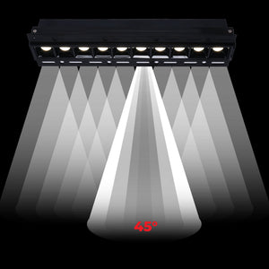 Foco lineal LED trimless / integración - 20W - UGR18 - CRI90 (43)