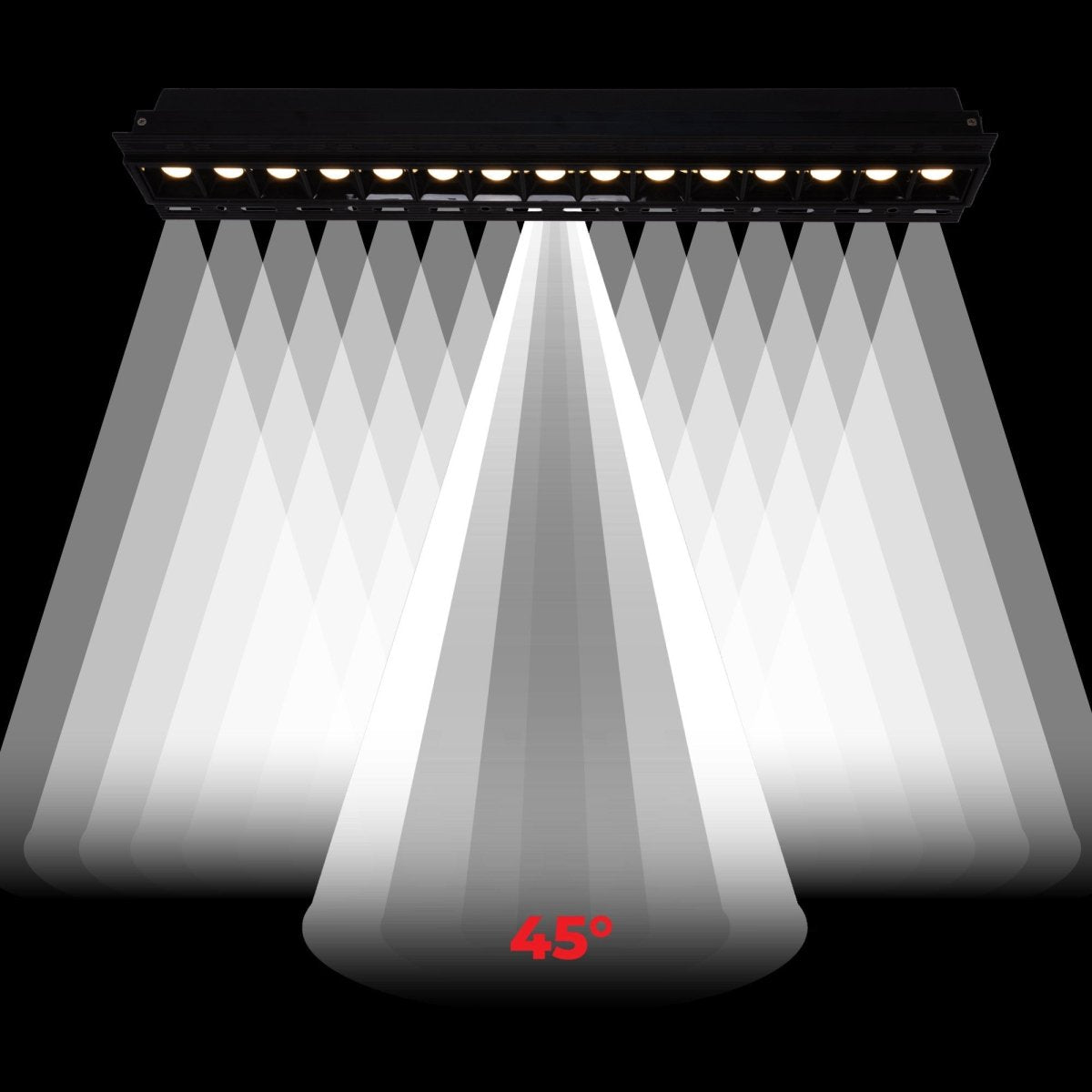 Foco lineal LED trimless / integración - 30W - UGR18 - CRI90 - Barcelona Led-