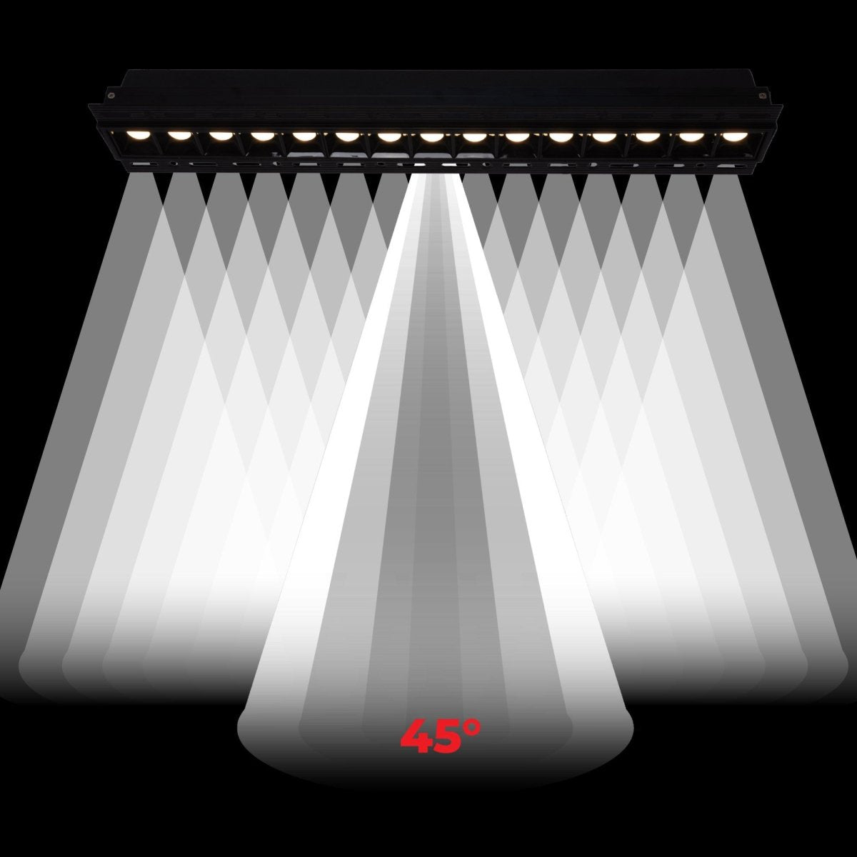 Foco lineal LED trimless / integración - 30W - UGR18 - CRI90 - Barcelona Led-