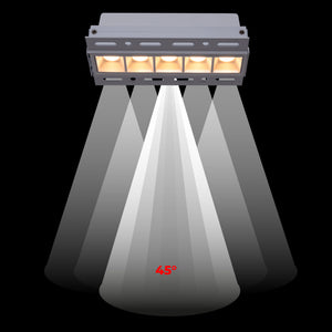 Foco lineal LED trimless / integración - 12W - UGR18 - CRI90 (55)