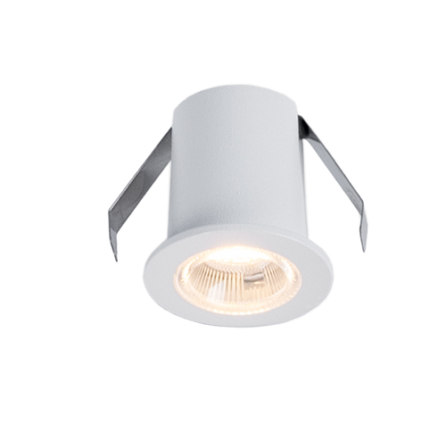Recessed round LED downlight - 2W - Osram Chip - UGR18 - Cutout Ø 25mm - White