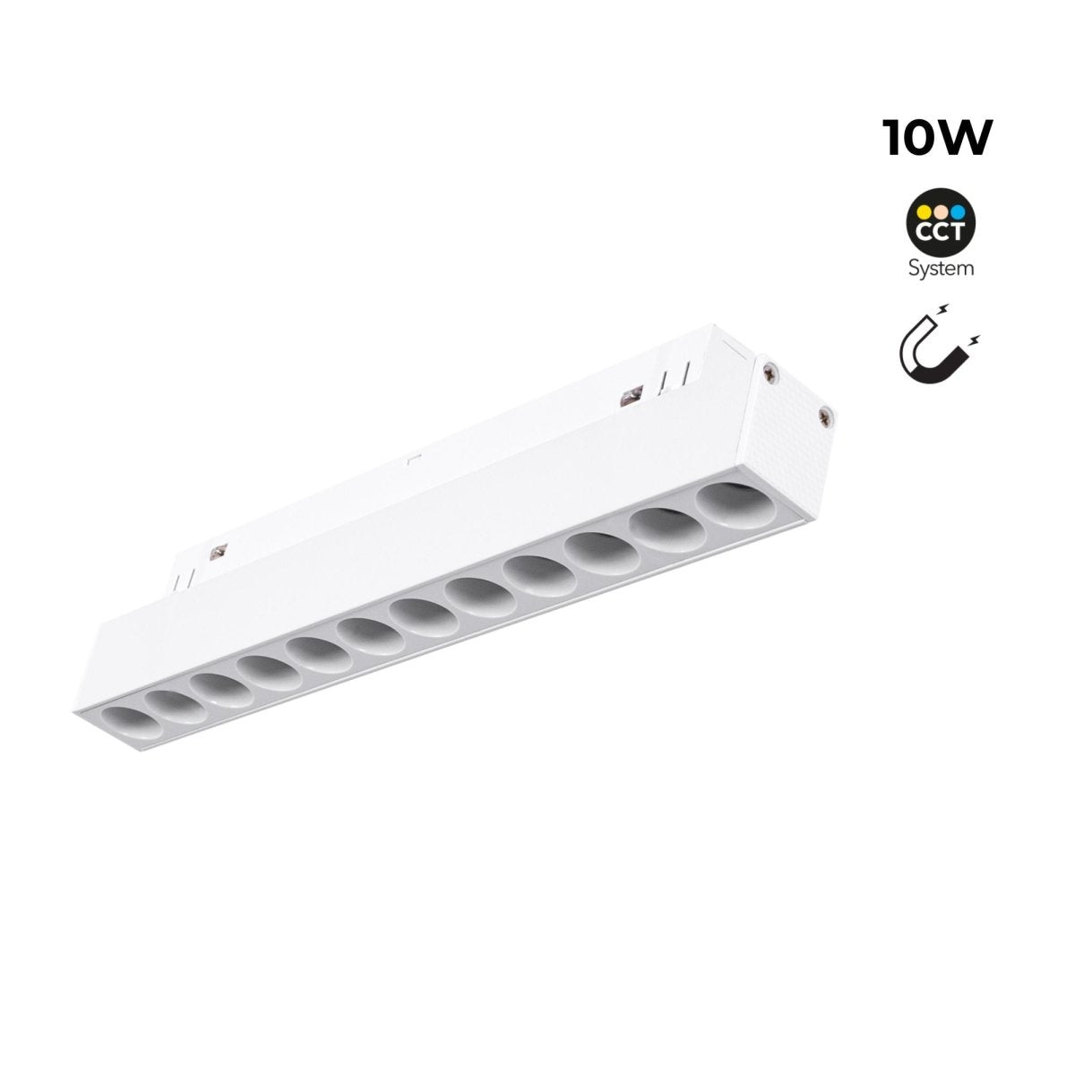 Luminaria lineal para carril magnético CCT - 10W - UGR18 - Mi Light - Barcelona Led-