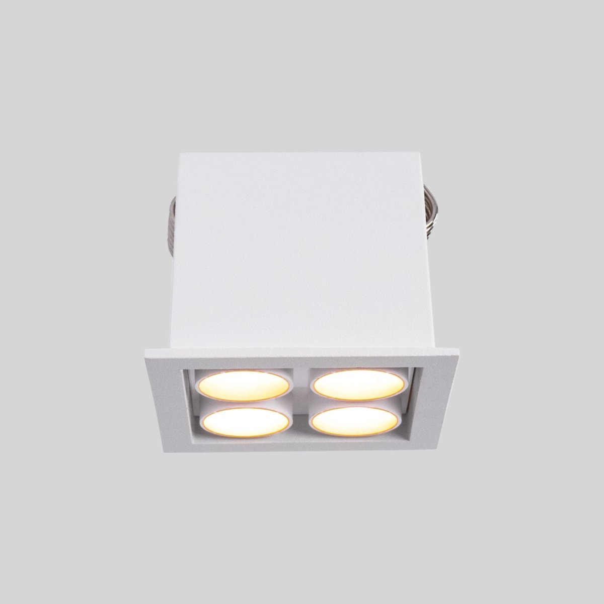 Downlight LED empotrable cuadrado 8W - Chip Osram - UGR18 - Corte 48 x 48 mm - Barcelona Led-