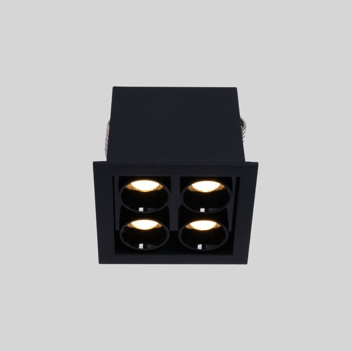 Downlight LED empotrable cuadrado 8W - Chip Osram - UGR18 - Corte 48 x 48 mm - Barcelona Led-