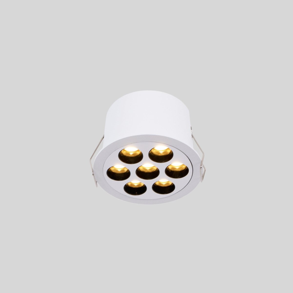 Downlight LED empotrable circular 12W - UGR18 - Corte Ø 70mm - Blanco - Barcelona Led-
