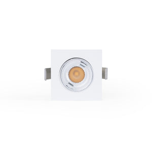 Downlight LED empotrable cuadrado 2W - Chip Osram - UGR18 -  Corte Ø 25mm - Blanco (3)