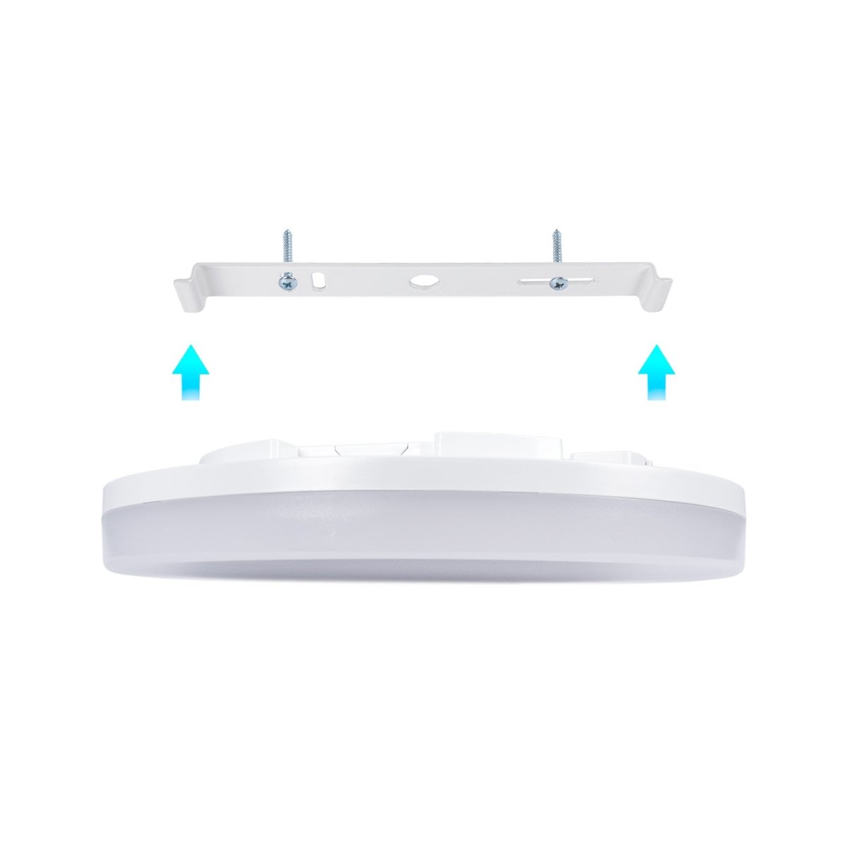 Plafón LED estanco CCT con sensor de movimiento por microondas - 24W - Ø28cm - IP65 - Barcelona Led-